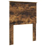 Bed Frame with Drawer Smoked Oak 75 x 190 cm Engineer Wood 3411170