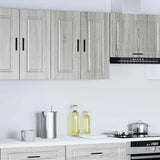 Kitchen Wall Cabinet Porto Grey Sonoma Engineered Wood 854063