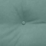 Back Pillow Sea Green 180 x 24 x 50 cm Velvet 42014584