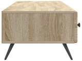 TV Cabinet Sonoma Oak 147 x 34.5 x 30 cm Engineered Wood 895627