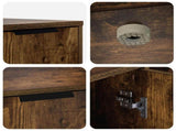Cat Crate Furniture Smoked Oak 100 x 49 x 45 cm Engineered Wood 8014763