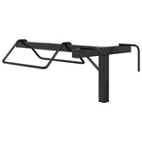 Saddle Rack Wall Mounted Black Iron 172429