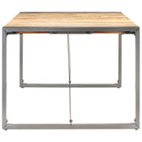 Dining Table 180x90x75 cm Solid Rough Mango Wood 321564