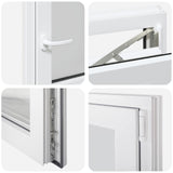 Basement Window RISOR 40 x 60 cm PVC and Glass 42047862