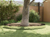 Lawn Edging 10 pcs 103 x 30 cm Steel Silver 8008514