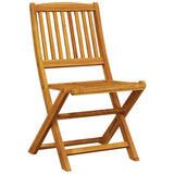3 Piece Folding Bistro Set Solid Wood Acacia 3295253