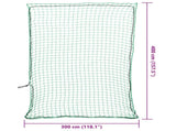 Trailer Net with Elastic Rope Green 4x3 m PP 4012244