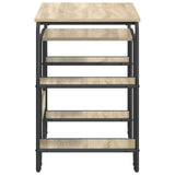 Desk with Storage Sonoma Oak 113.5 x 52 x 75.5 cm 8008033