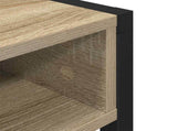 Desk with Storage Sonoma 100 x 50 x 75 cm Engineered Wood 886475