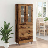 Highboard Old Wood 69.5 x 34 x 90 cm Engineered Wood 3402695
