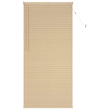 Venetian Blind Light Brown with Pattern 213 x 90 cm 25 mm PVC 42003776