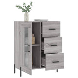 Sideboard Grey Sonoma 69.5x34x90 cm Engineered Wood 828058