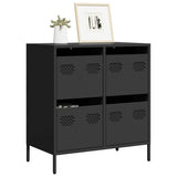Sideboard Black 68x39x73.5 cm Cold-rolled Steel 851256