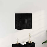 Wall Cabinet 60 x 31.5 x 60 cm Engineered Wood Black Oak 862949