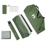 Tailgate Tent -Person 194 x 180 x 210 cm Green Taffeta 42001074