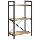 Bookshelf Sonoma Oak 56 x 34 x 96 cm Engineered Wood 883875