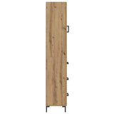 Highboard Artisan Oak 69.5 x 34 x 180 cm Engineered Wood 3416001