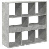 Room Divider Concrete Grey 100x33x94.5 cm Engineered Wood 3309513