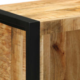 Bathroom Cabinet 40x30x90 cm Solid Wood Rough Mango 4013609