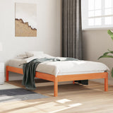 Day Bed without Mattress Wax Brown 90x200 cm Solid Wood Pine 844405
