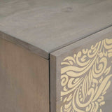 Bedside Cabinet with Door 2 pcs Grey 40 x 33 x 46 cm 4018769
