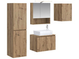 Bathroom Cabinet Set 5 pcs Artisan Oak 50 x 14.5 x 70 cm 3407326