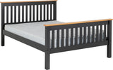 ZNTS Monaco 4'6" Bed High Foot End 200-203-112