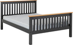 ZNTS Monaco 5' Bed High Foot End 200-204-048