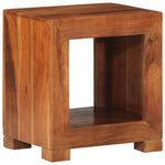 ZNTS Side Table 37x29x40 cm Solid Wood Acacia 4102377