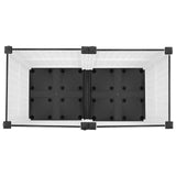 Garden Planter with Wheels White 80 x 40 x 48 cm PP 3422963
