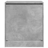 Shoe Cabinet Concrete Grey 60x42x69 cm Engineered Wood 839983