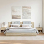 Bedside Cabinets 2 pcs Sonoma Oak 40x30x39 cm Engineered Wood 803450