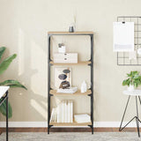 Bookcase 4-Tier Sonoma Oak 59x35x132 cm Engineered Wood 837618