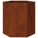 Planter Rusty 40x40x45 cm Corten Steel 823674