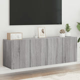 TV Cabinets Wall-mounted 2 pcs Grey Sonoma 60x30x41 cm 836949