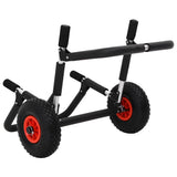 SUP Trolley for 2 Surfboards Foldable 90 kg Aluminium 94872