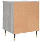 Bedside Cabinets 2 pcs Grey Sonoma 40x35x50 cm Engineered Wood 830617