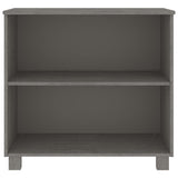 Sideboard HAMAR Light Grey 85x35x80 cm Solid Wood Pine 340503