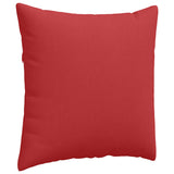 Sofa Pillows 2 pcs Red 80 x 80 cm Fabric 42014052