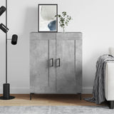 Sideboard Concrete Grey 69.5x34x90 cm Engineered Wood 830200