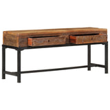 TV Cabinet 110x30x46 cm Solid Wood Reclaimed 351124