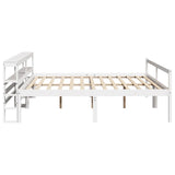Senior Bed with Headboard without Mattress White 180x200 cm 3305872