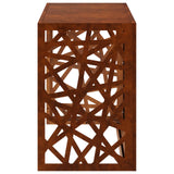 Air Conditioner Cover Rusty 90 x 40 x 60 cm Weathering Steel 8014156