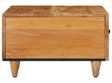 Coffee Table Natural 80 x 50 x 40 cm Solid Mango Wood 4018265
