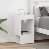 End Table 2 pcs White 30 x 30 x 56 cm Engineered Wood 890929