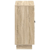 Shoe Cabinet EDE 59.5 x 39.5 x 90 cm Engineered Wood Sonoma Oak 895987