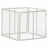 Garden Composter 85x85x70 cm Galvanised Iron 146149