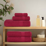 Towels "FROGN" 4 pcs Bordeaux 100x200 cm 360 gsm 136747
