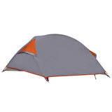 Camping Tent Dome 1-Person Orange Waterproof 94561