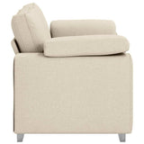 Sofa Beige 160 x 77 x 82 cm Linen 4105226